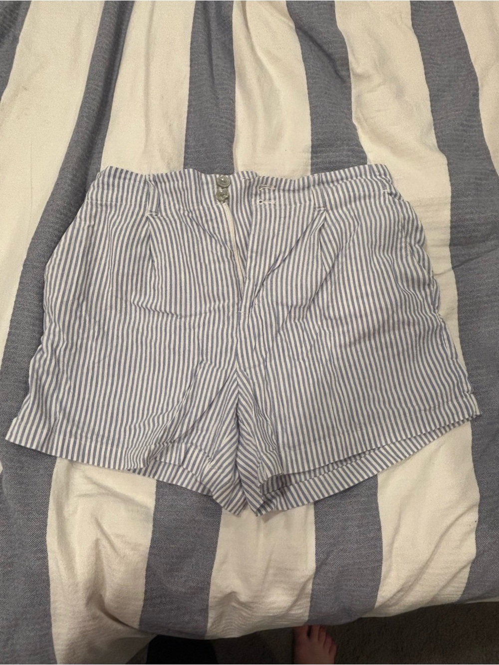 LC Lauren Conrad Striped Casual Shorts